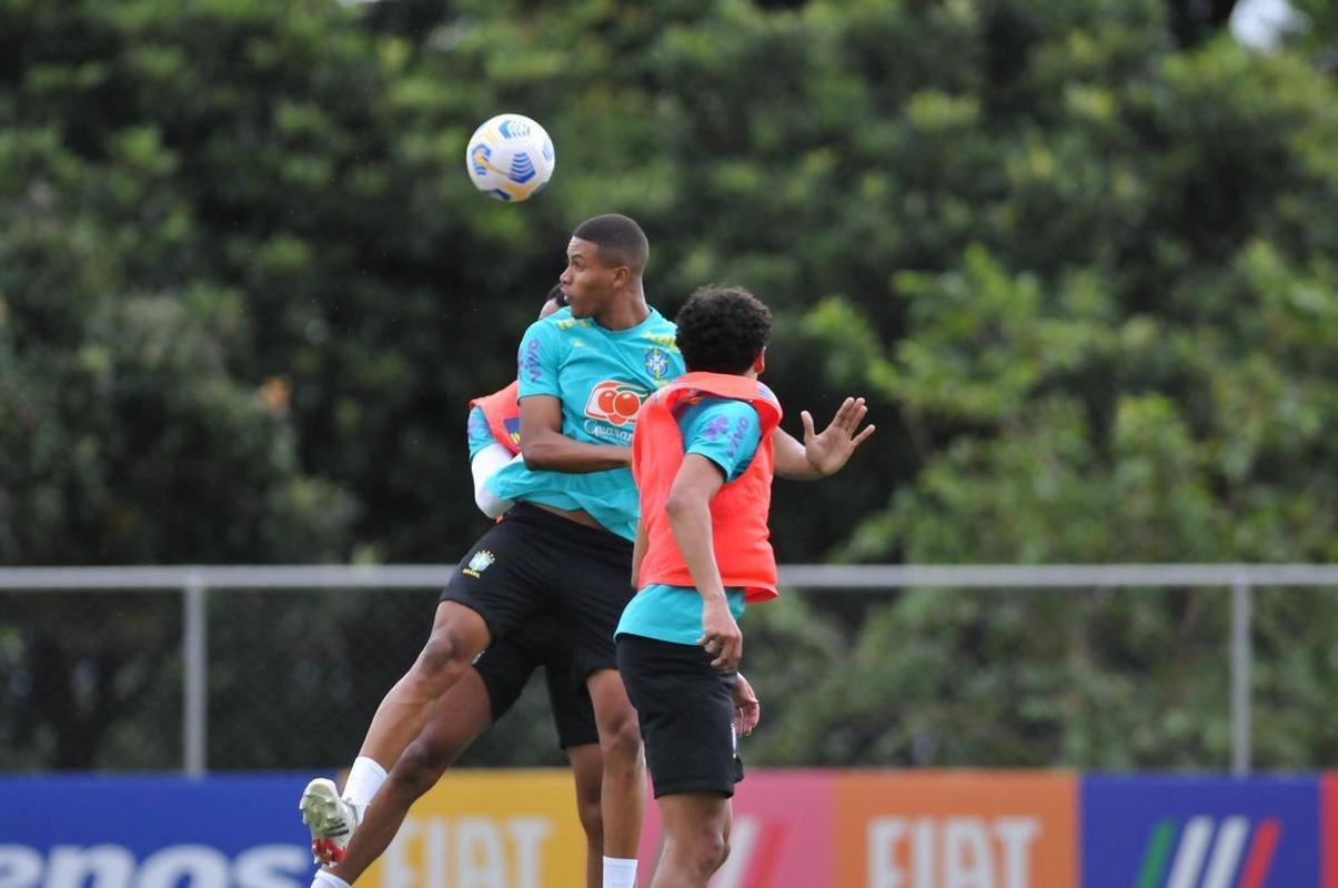 Seleo Brasileira realizou treinamento na tarde deste sbado (29/1) na Toca da Raposa II