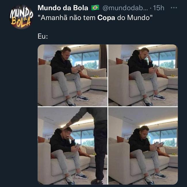 Memes do primeiro dia sem Copa do Mundo