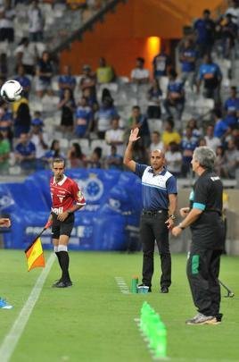 Imagens do jogo entre Cruzeiro e Uberlndia no Mineiro