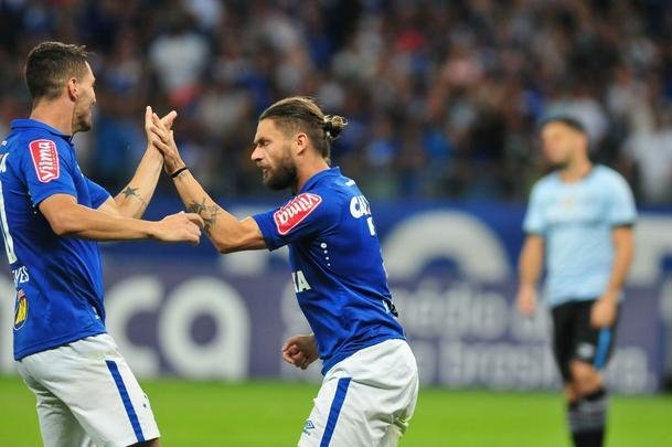 Imagens do jogo entre Cruzeiro e Grmio, pela 8 rodada do Campeonato Brasileiro, no Mineiro