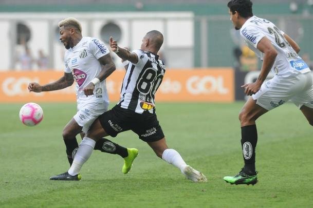 Atltico bateu o Santos na estreia de Vagner Mancini em Belo Horizonte