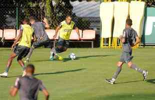 Nesta quarta-feira, os reservas do Atltico realizaram um treino coletivo contra o time sub-20 do Galo
