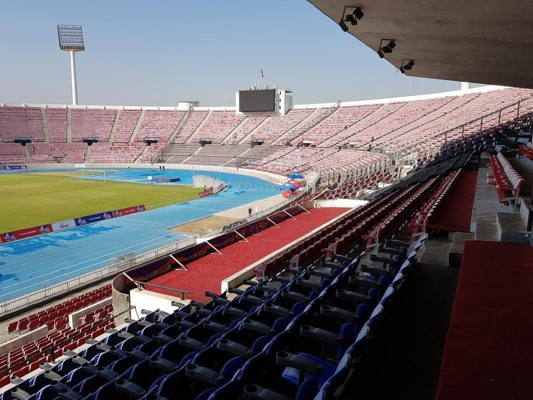 Fotos do Estdio Nacional de Santiago, eleito para ser sede da final nica da Copa Libertadores 2019