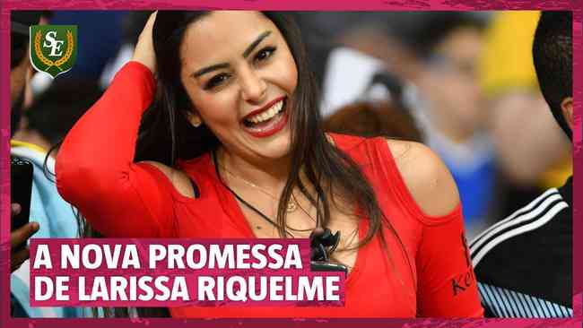 Modelo paraguaia Larissa Riquelme promete posar nua se o Brasil ganhar a Copa do Mundo no Catar