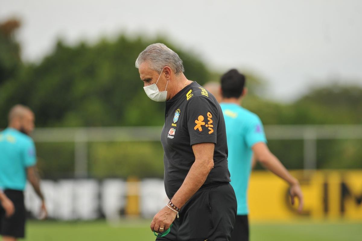 Seleo Brasileira concluiu na Toca da Raposa II, CT do Cruzeiro, em BH, a preparao para enfrentar o Paraguai no Mineiro pelas Eliminatrias da Copa do Mundo do Catar