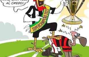 Os memes da conquista da Supercopa pelo Atlético em cima do Flamengo