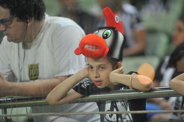 Fotos do jogo entre Atltico e Grmio