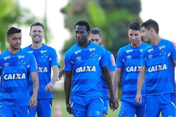Fotos do treino do Cruzeiro desta sexta-feira (30/6), na Toca da Raposa II (Alexandre Guzanshe/EM D.A Press)
