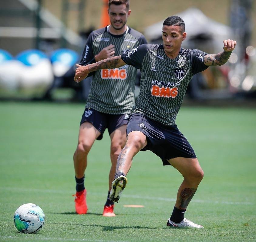 Fotos do treino: Atlético se prepara para enfrentar o Corinthians