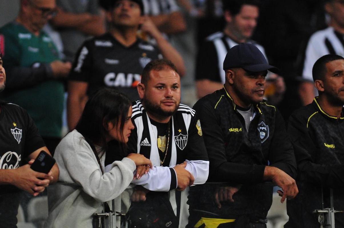 Atltico recebeu o Botafogo no Mineiro, em Belo Horizonte, pela 36 rodada do Campeonato Brasileiro de 2022.