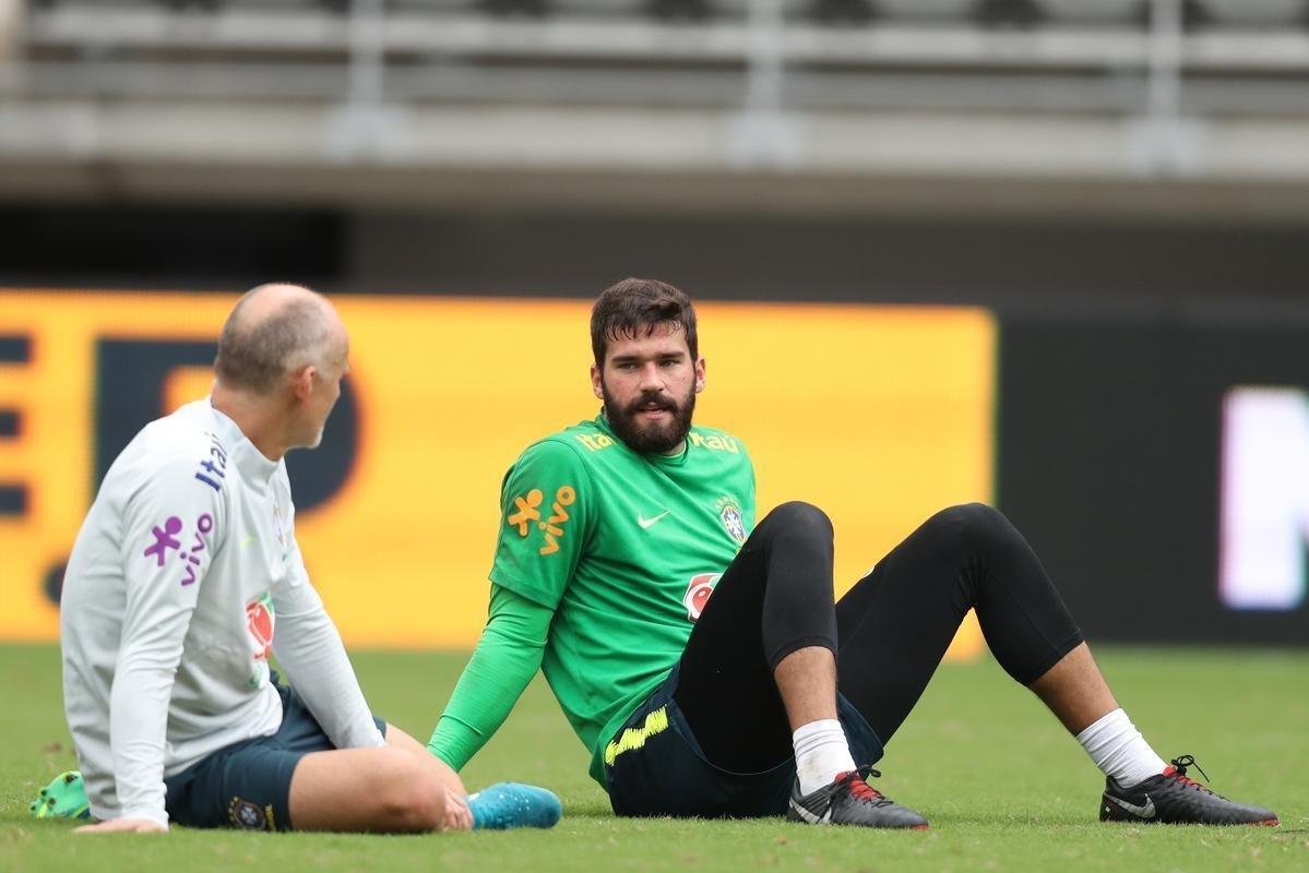 Veja imagens do ltimo treino da Seleo Brasileira antes do amistoso contra El Salvador