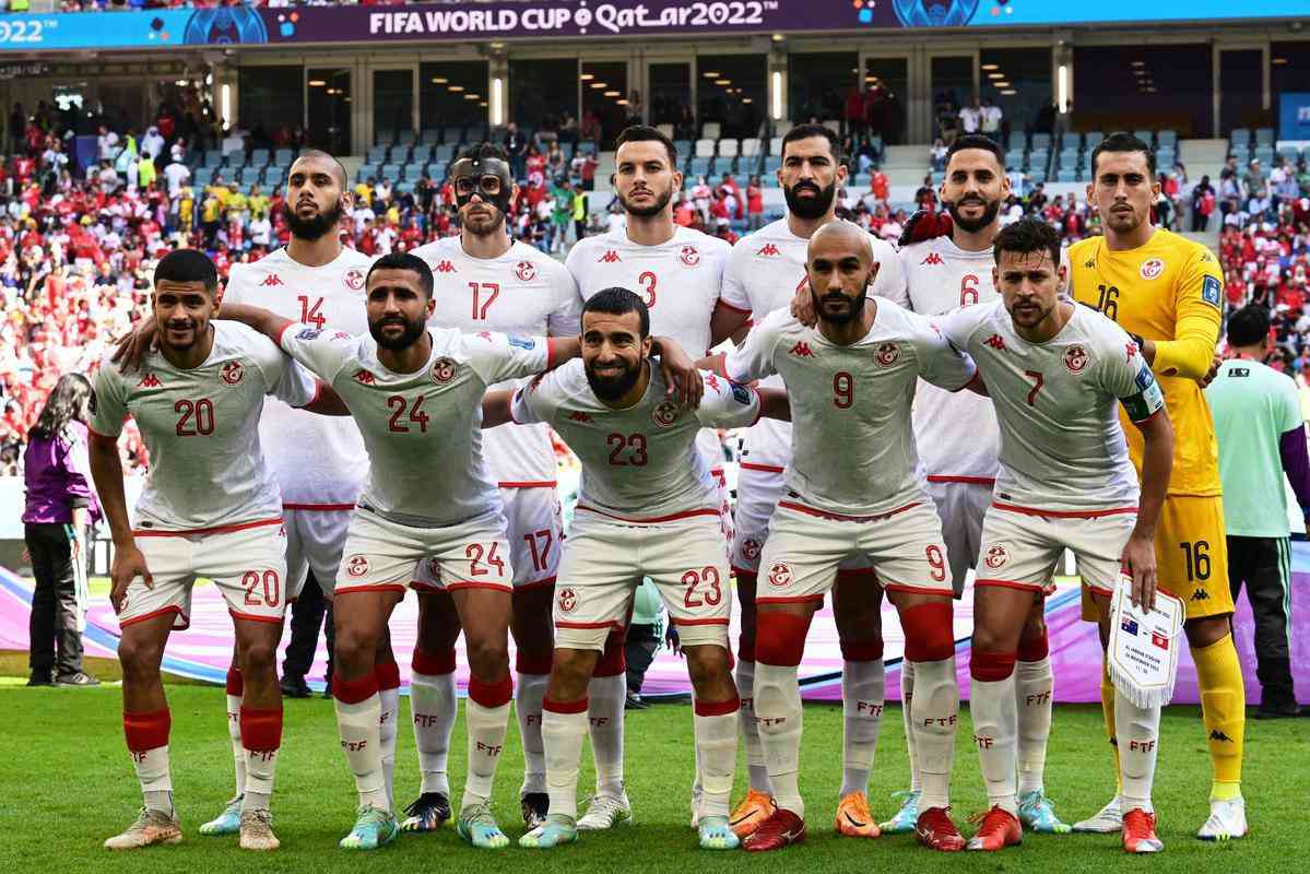 Fotos do jogo entre Tunsia e Austrlia, no Estdio Al Janoub, pela segunda rodada do Grupo D da Copa do Mundo do Catar