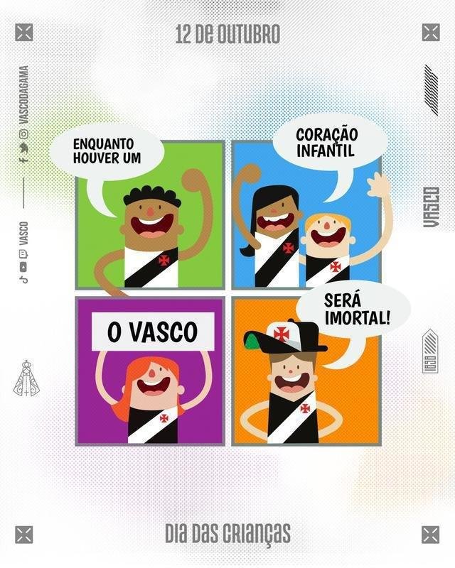 Postagem do Vasco