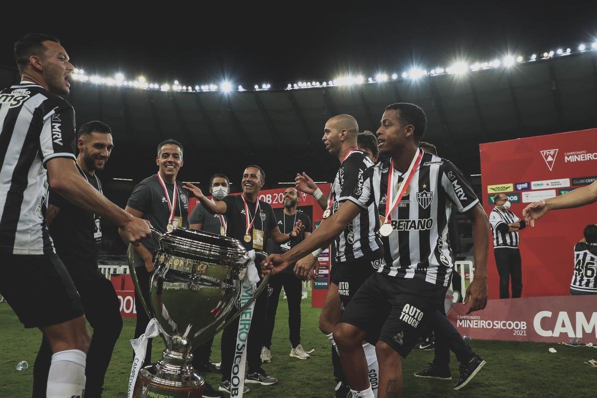 Fotos da festa do Atltico no Mineiro com a conquista do bicampeonato mineiro