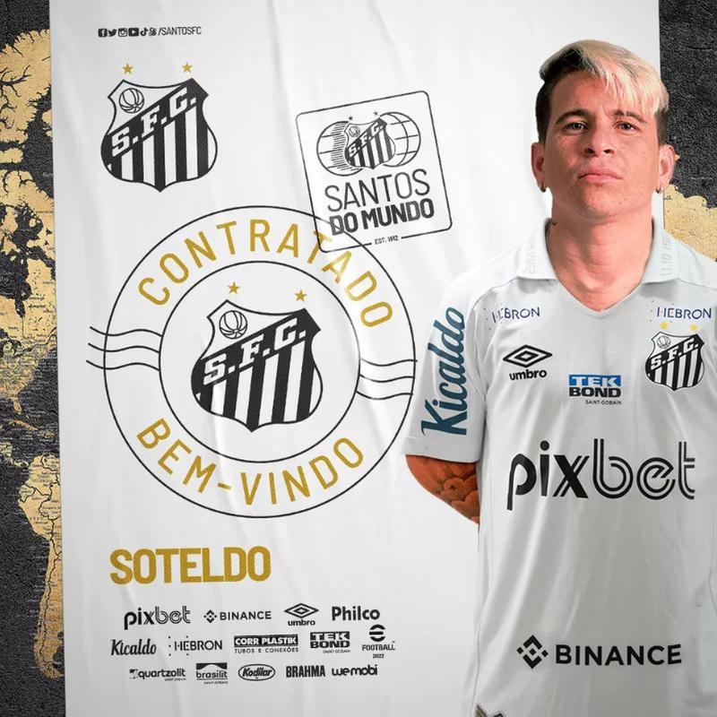 Santos contratou o atacante Soteldo