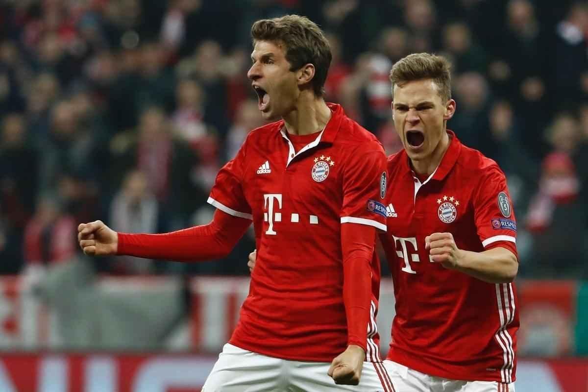 Thiago Alcntara (2), Robben, Lewandowski e Muller marcaram os gols alemes; Snchez descontou para o Arsenal