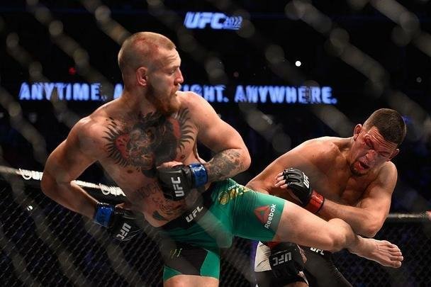 Veja imagens da fantástica luta entre Conor McGregor e Nate Diaz