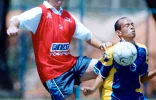 Ricardinho com Felipo, em 2000