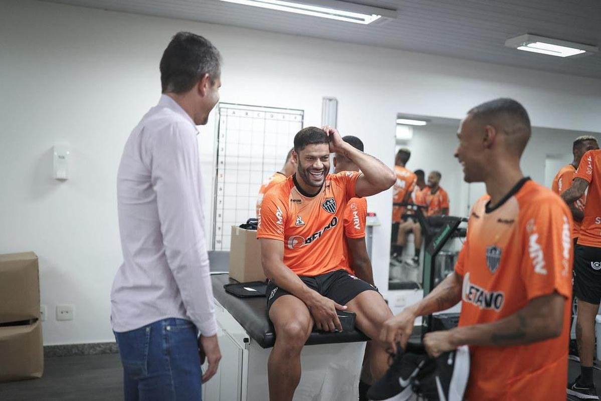 O primeiro dia da pr-temporada do Atltico