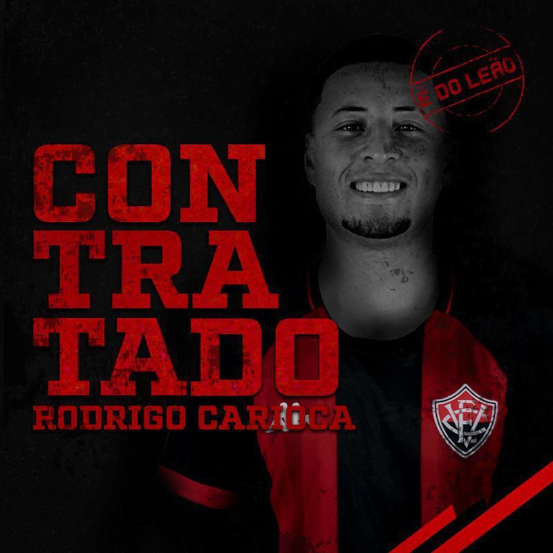 Vitria anunciou atacante Rodrigo Carioca, que estava no Paran 