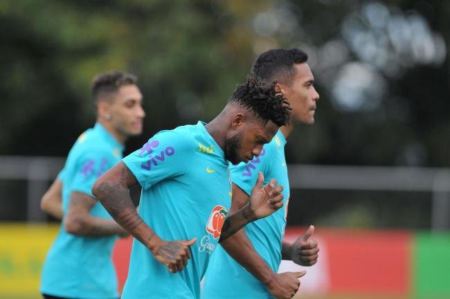 Sele��o Brasileira realizou treinamento na tarde deste s�bado (29/1) na Toca da Raposa II