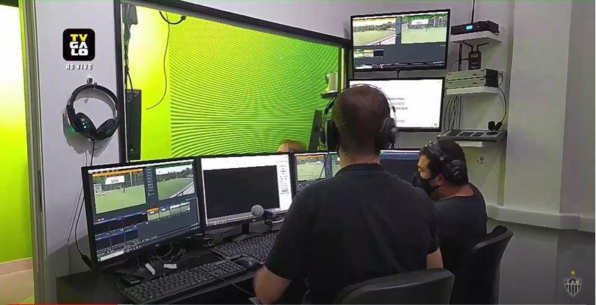 O Atltico inaugurou, na tarde desta segunda-feira (21), um estdio de comunicao na sede do clube, no bairro de Lourdes, em Belo Horizonte. O projeto  mais um investimento do Galo no setor e busca, principalmente, a aproximao do torcedor com o dia a dia da instituio.