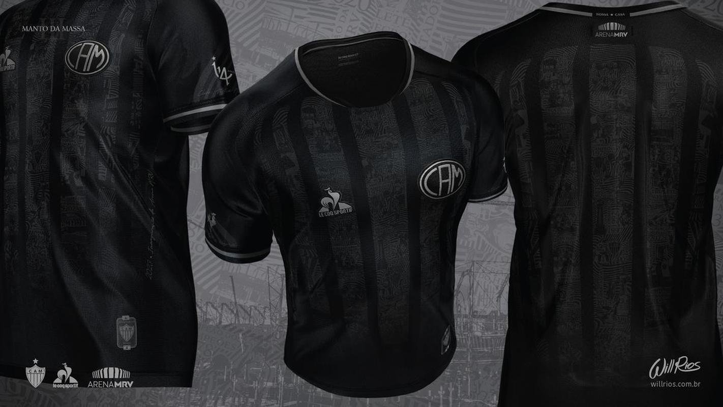 Com mais de 25% dos votos, Manto da Massa produzido pelo atleticano Will Rios venceu o terceiro concurso da j muito popular camisa do Atltico. Modelo  comercializado com exclusividade, inicialmente, para scios-torcedores.