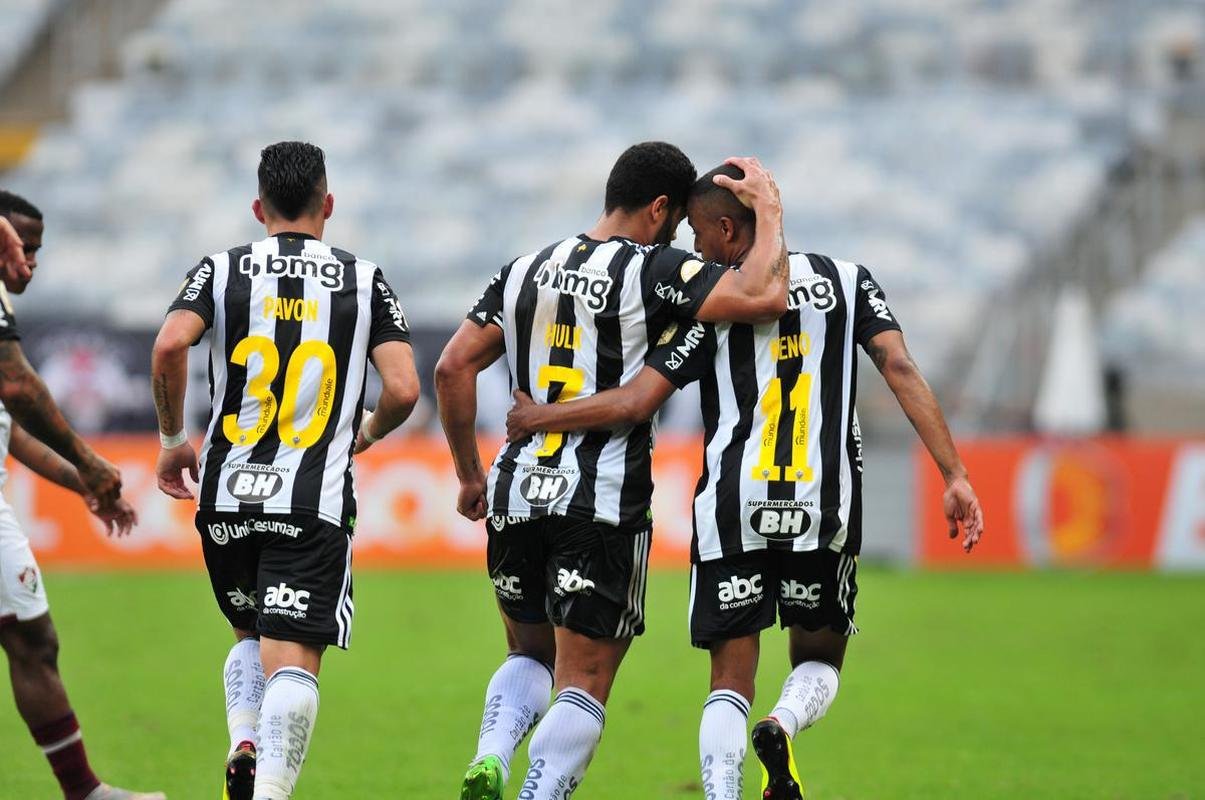 Fotos do gol de Hulk, do Atltico, sobre o Fluminense, no Mineiro, pela 29 rodada do Campeonato Brasileiro