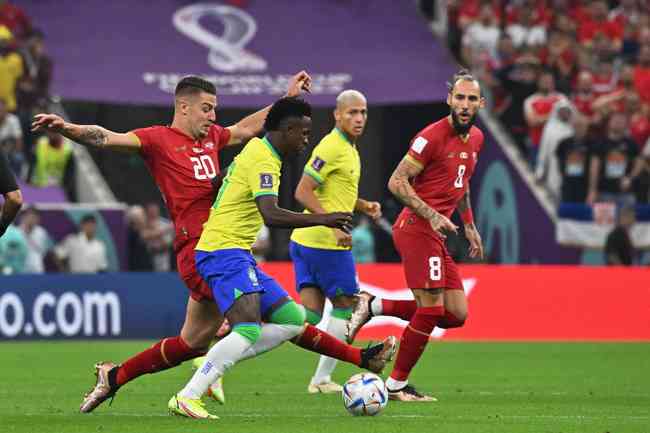 Brasil x Sérvia: fotos da torcida e do jogo pela Copa do Mundo