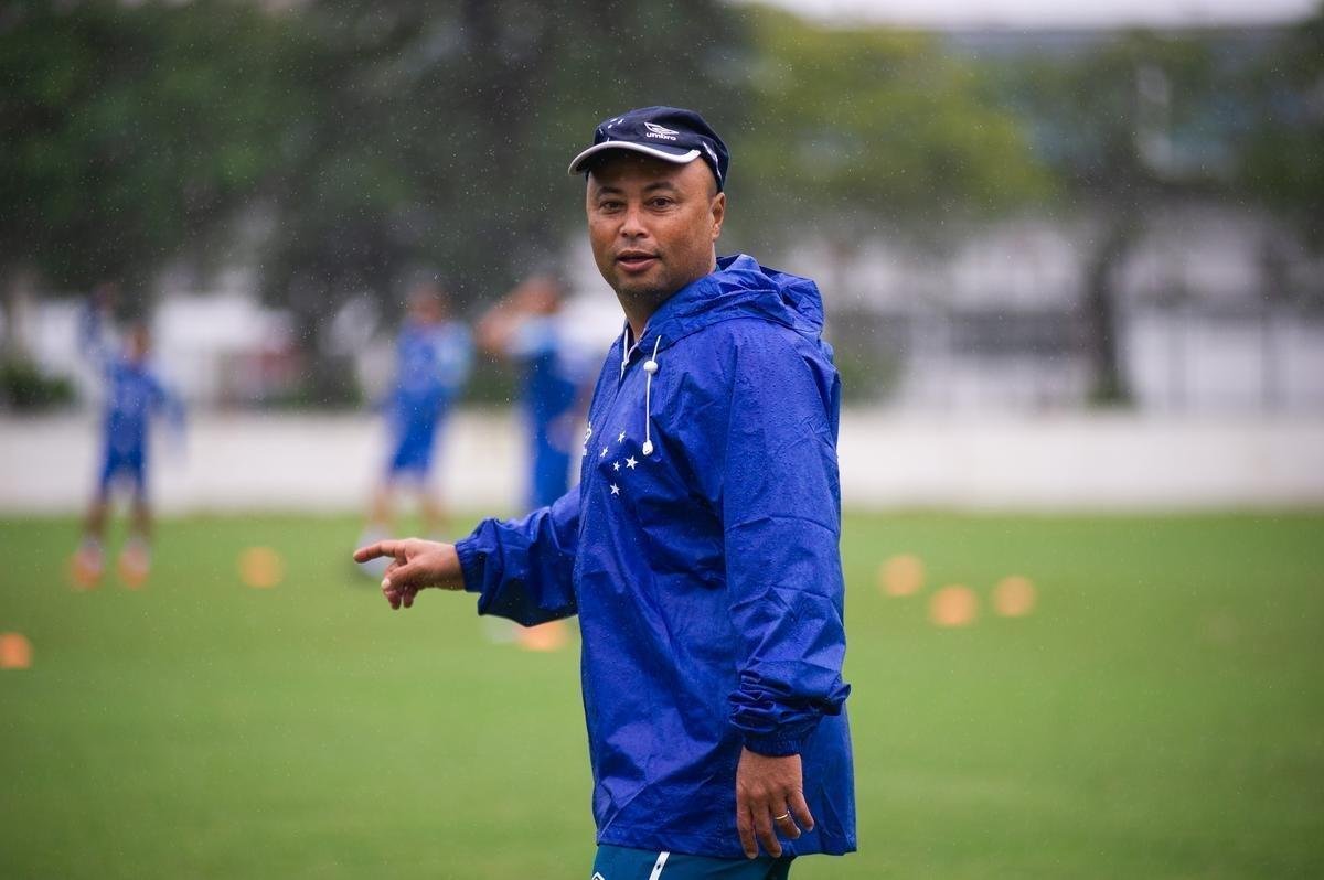 Imagens do treinamento do Cruzeiro no Rio de Janeiro