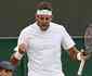 Del Potro bate francs e enfrentar Nadal nas quartas de final de Wimbledon