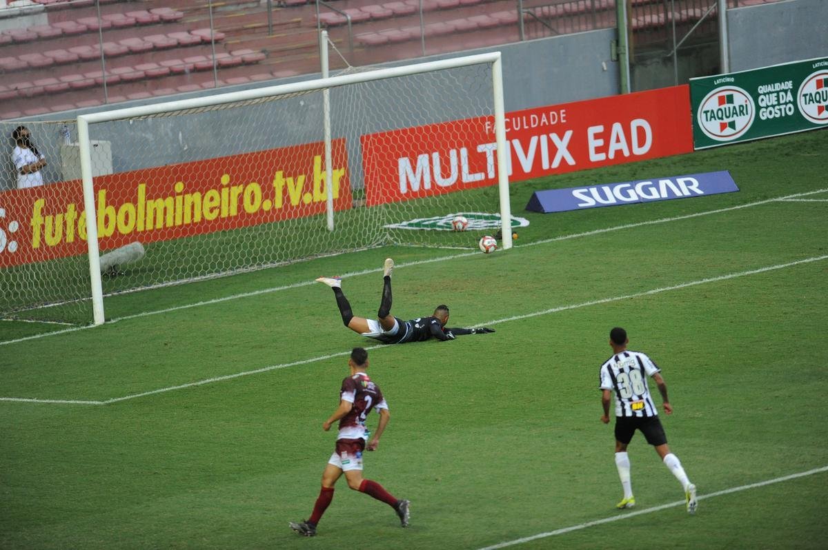 Fotos da vitria do Atltico sobre o Patrocinense, por 3 a 1, no Independncia, em Belo Horizonte, pela quarta rodada do Campeonato Mineiro. Mando foi do clube do interior, que no pde realizar a partida em Patrocnio devido ao elevado nmero de casos de COVID-19 na cidade.