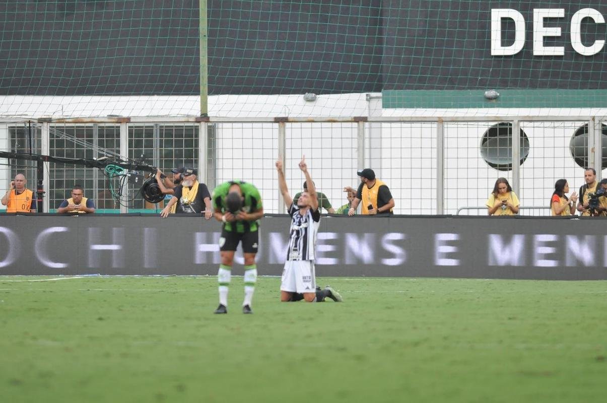 Amrica x Atltico: fotos do jogo de ida da final do Campeonato Mineiro, neste sbado (1/4), no Independncia