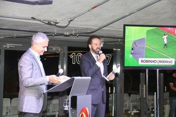 Premiao da 16 edio do Trofu Tel Santana, evento realizado no Mineiro