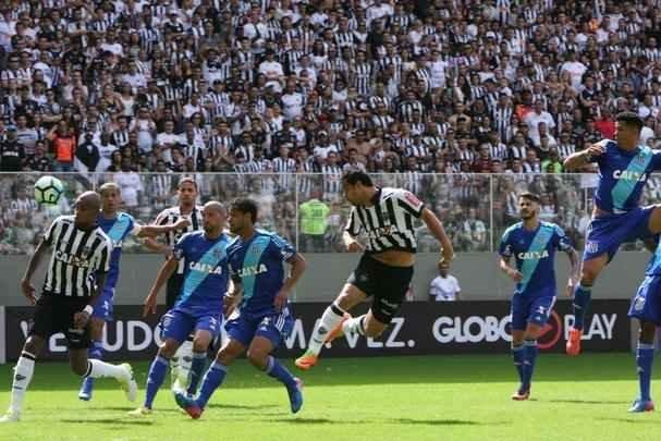 Imagens de Atltico x Ponte Preta, no Independncia