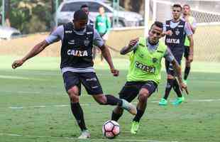 Elenco do Atltico se prepara para encarar o Sport Boys, pela fase de grupos da Copa Libertadores