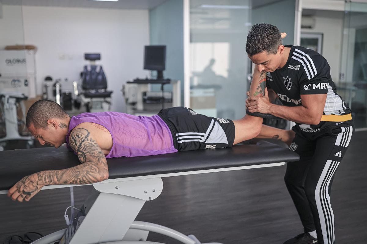 Atltico inicia preparao para jogo contra o So Paulo