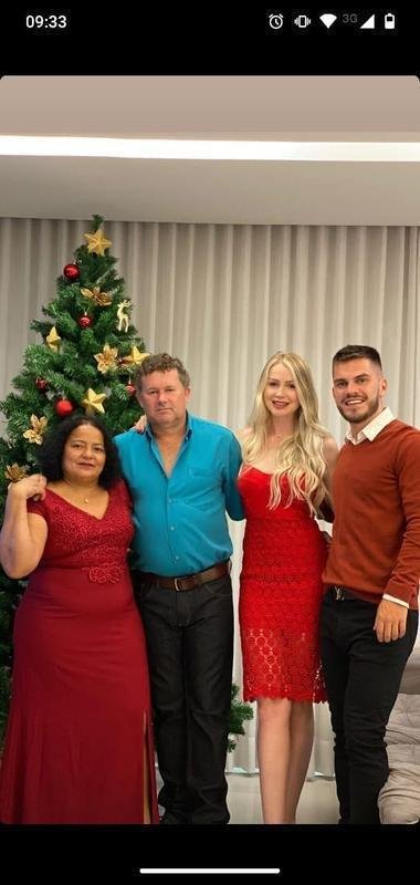 Nathan passou Natal em famlia 