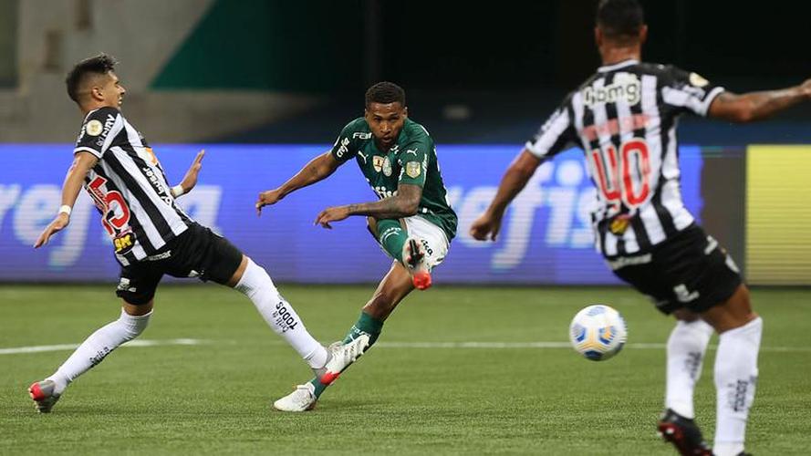 Wesley abriu o placar para o Palmeiras no Allianz Parque: 1 a 0