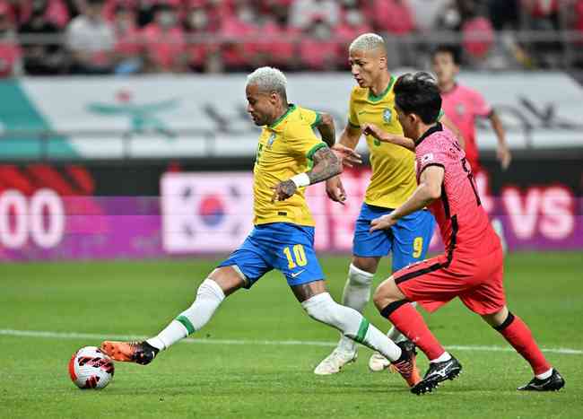 Brasil goleia Coreia do Sul por 5 a 1 em amistoso - PNOTÍCIAS