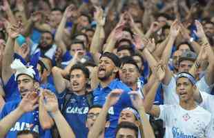 Torcedores do Cruzeiro encheram Mineiro em primeiro jogo em casa da Libertadores 2018