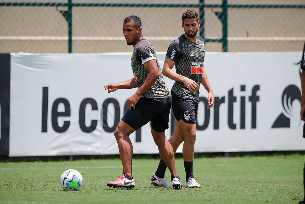 Fotos do treino: Atlético se prepara para enfrentar o Corinthians