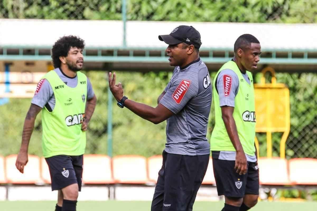 Elenco do Atltico se prepara para encarar o Sport Boys, pela fase de grupos da Copa Libertadores