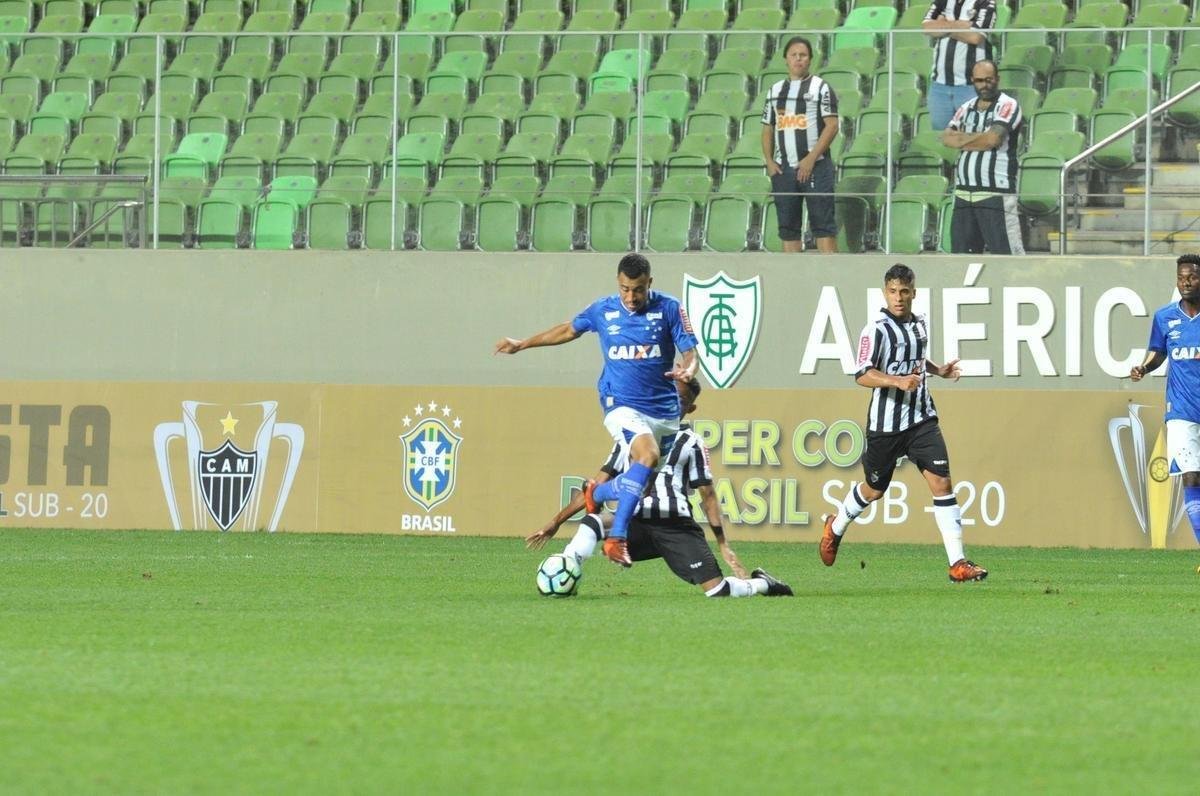 Imagens do clssico entre Atltico e Cruzeiro pela Supercopa Sub-20
