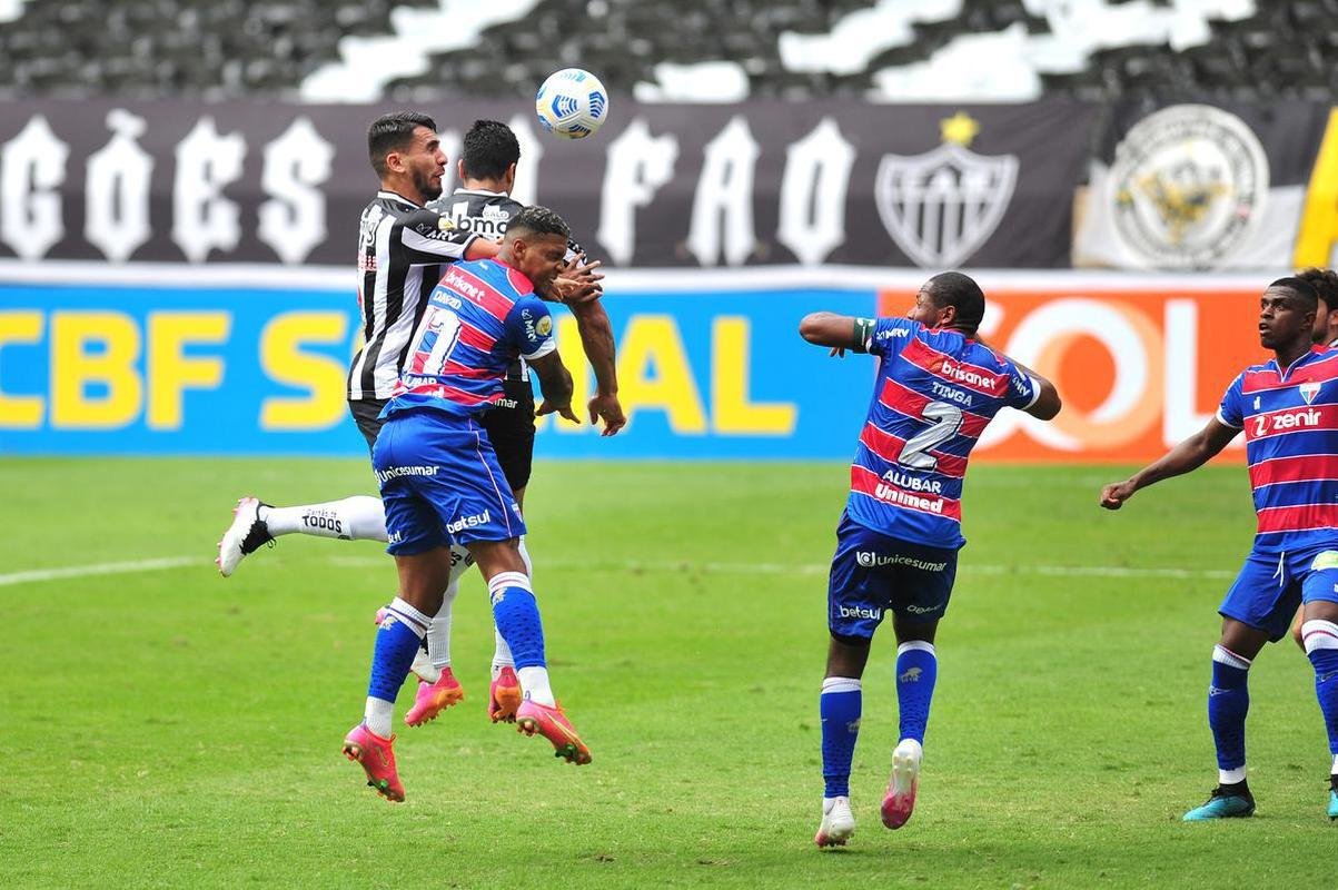 Fotos do jogo entre Atltico e Fortaleza, no Mineiro, pela primeira rodada do Campeonato Brasileiro de 2021