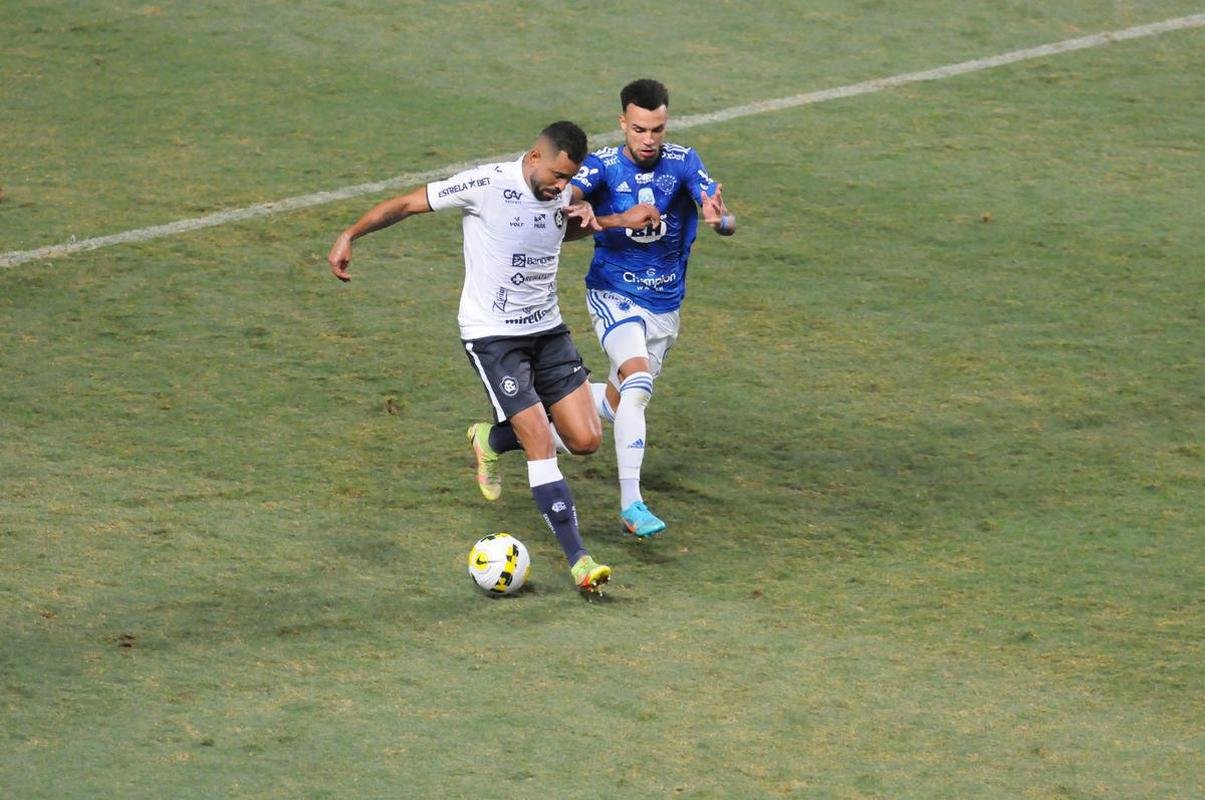 Fotos do jogo entre Cruzeiro e Remo pela Copa do Brasil