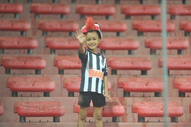 Fotos do jogo entre Atltico e Grmio