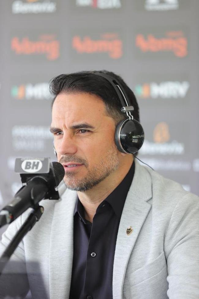 Atltico apresenta Rodrigo Caetano como novo diretor de futebol
