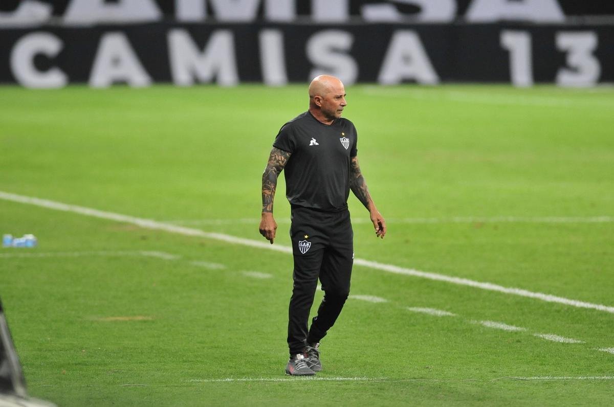 Fotos do jogo entre Atltico e Grmio, no Mineiro