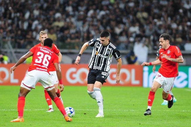 Fotos do jogo entre Atltico-MG e Internacional